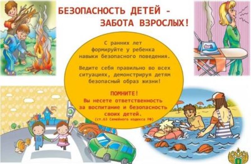 Уважаемые родители (законные представители)! Напоминаем Вам об ответственности за жизнь, здоровье и безопасность Ваших детей!.